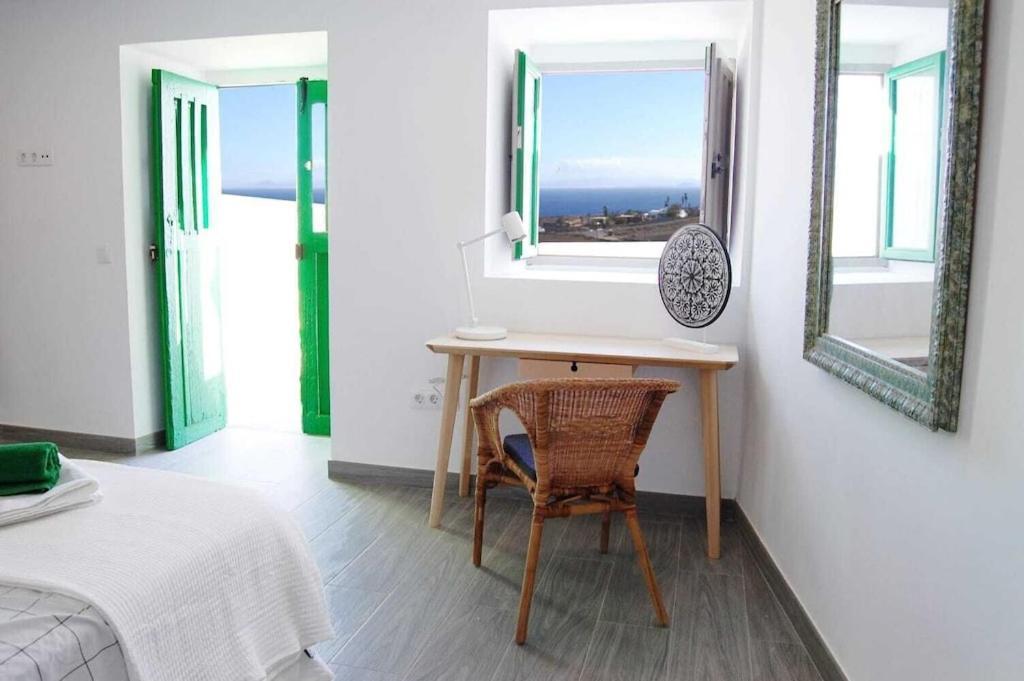 Typical Canarian House With Fabulous Sea Views Tías Exterior foto