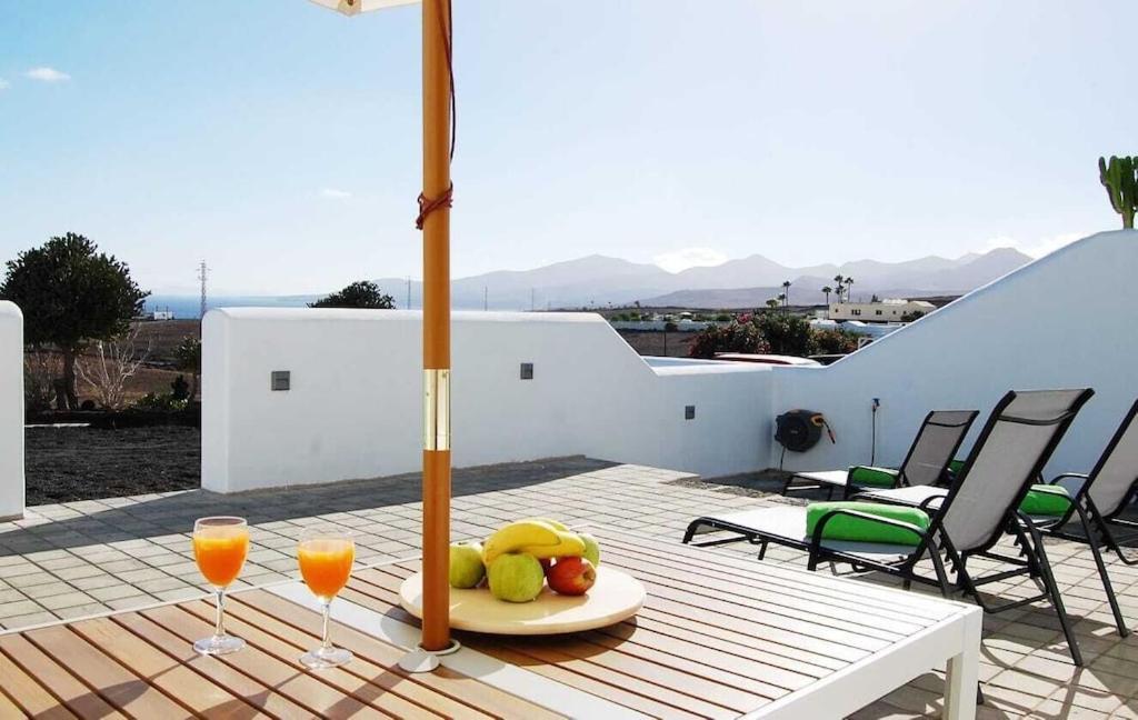 Typical Canarian House With Fabulous Sea Views Tías Exterior foto